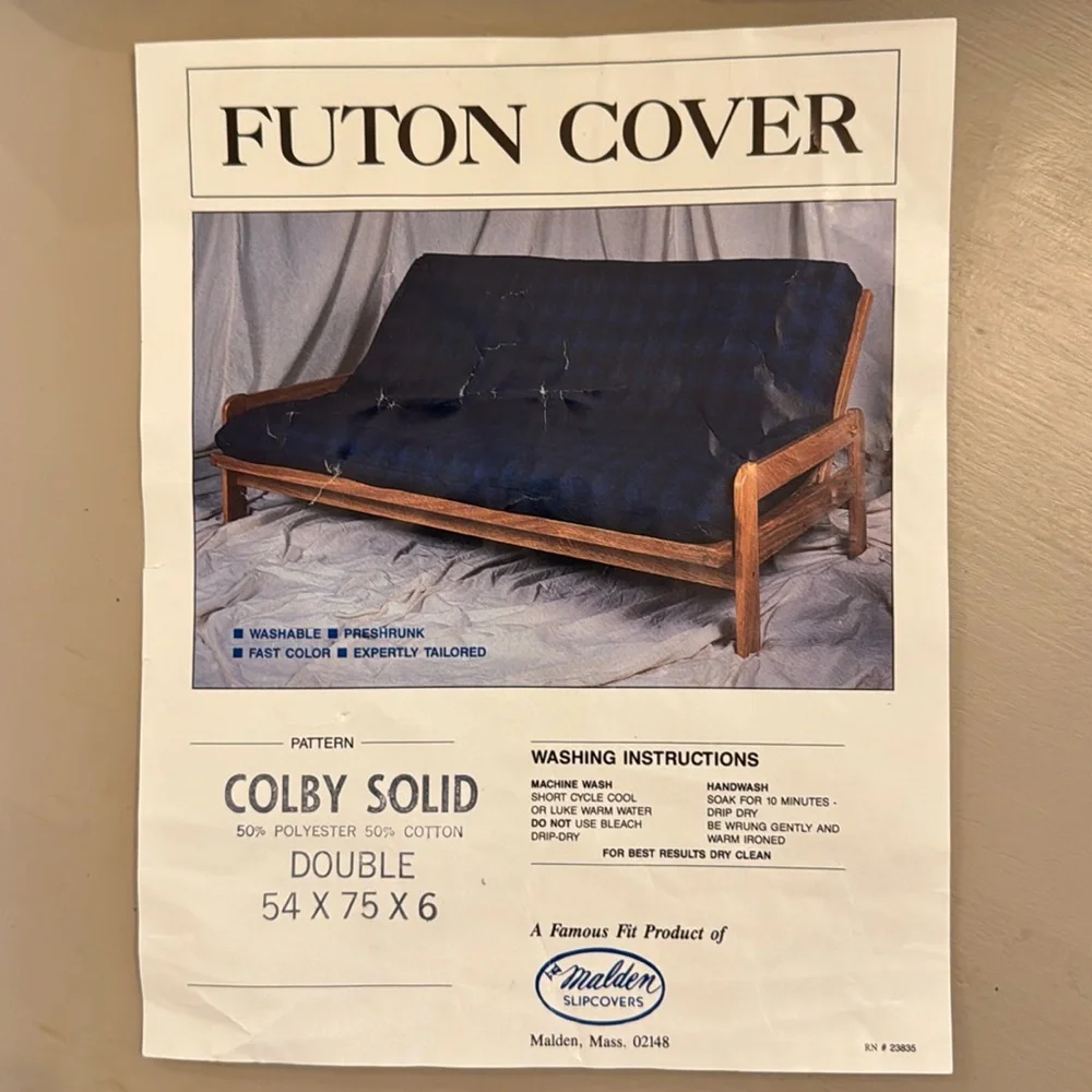 Double Size Futon Cover